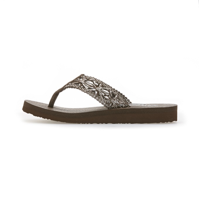 Women's Skechers Meditation Ocean Breeze Sandal, , large