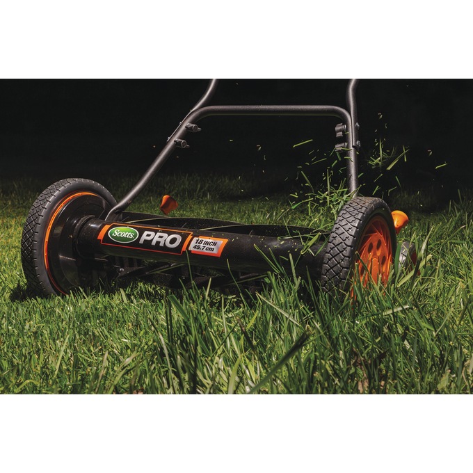 Scotts 18-inch 7-Blade Reel Mower, , large