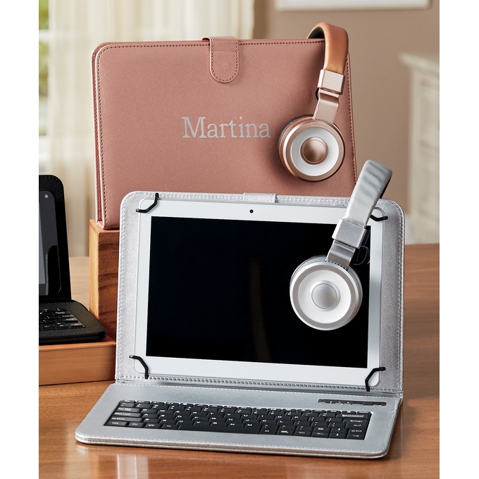 Naxa 10" Tablet with Keyboard and Headphones, , large