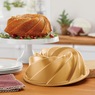 Nordic Ware Heritage Bundt Pan, Gold, large