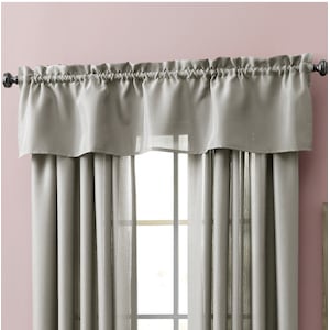 Ribcord Rod Pocket Valance, , large