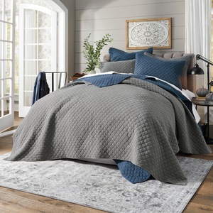 Vintage Wash Oversized Quilt, , large