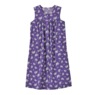 Sleeveless Woven Cotton Shift Dress with Pockets, , large