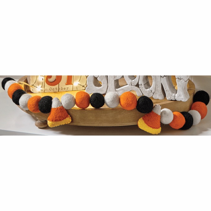 Candy Corn Garland, , large