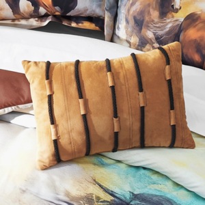 Horses Accent Pillow, Multi, large