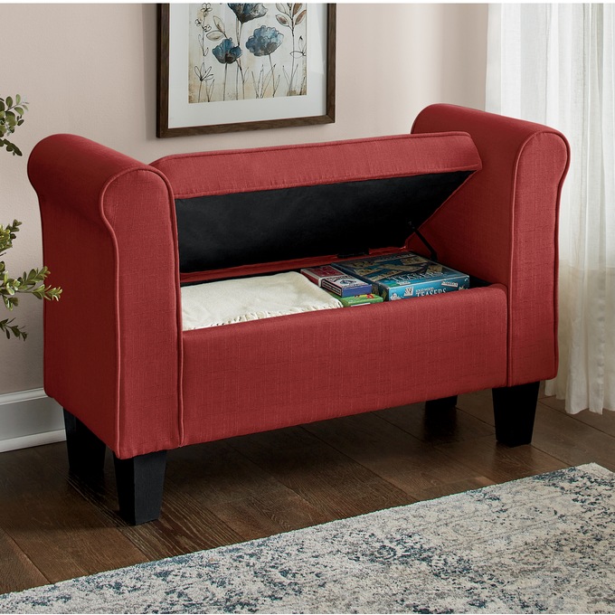 Parker Storage Bench, , large