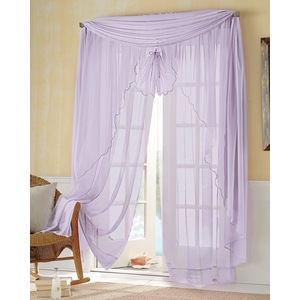 Emelia Sheer Swag Pair, , large