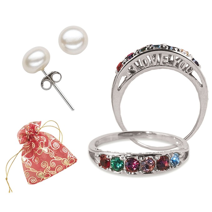 Personalized Family Ring, , large