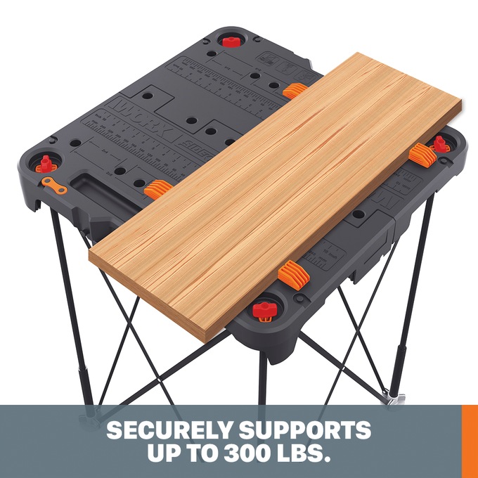 Worx Sidekick Folding Work Table, , large