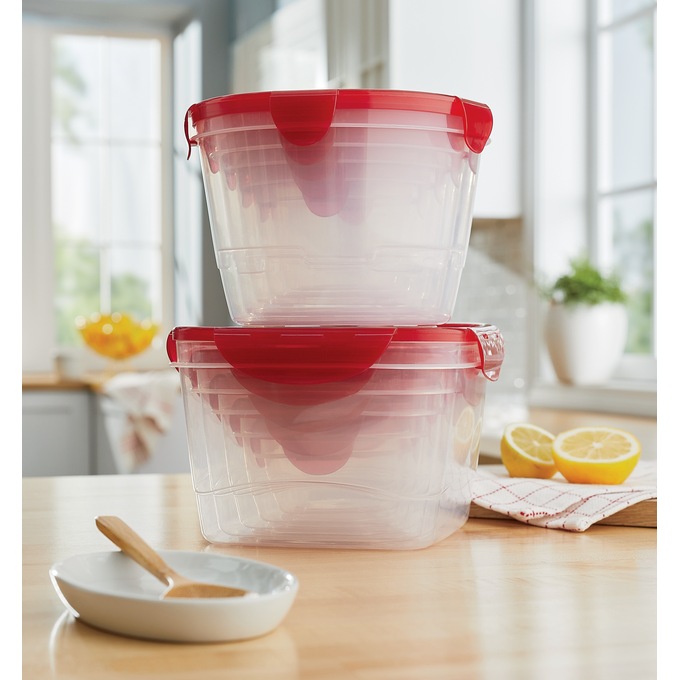 Chef Tested 20-Piece Food Storage Set with Snap Lids