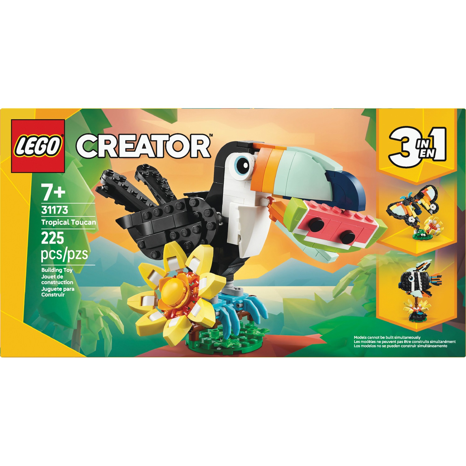 LEGO Creator 3-in-1 Wild Animals: Tropical Toucan | Ginny's
