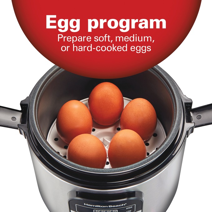 Hamilton Beach Compact Multi-Cooker, , large