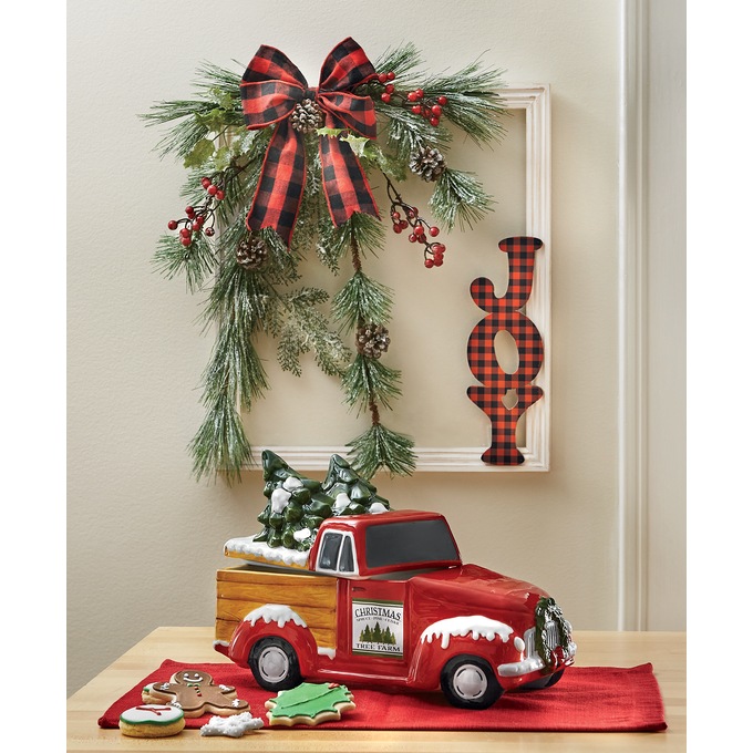 Christmas Truck Cookie Jar, , large