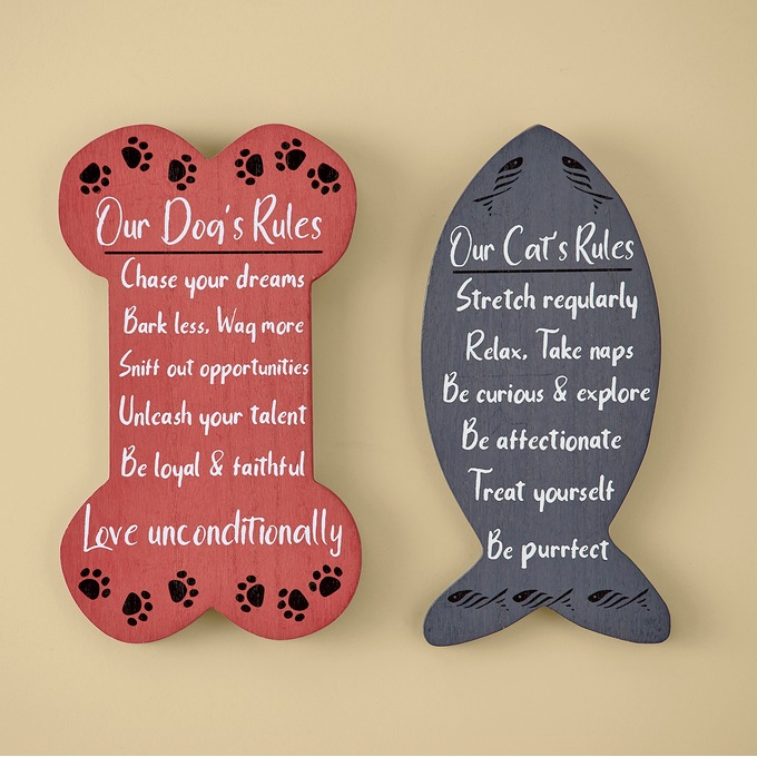 Pet Rules Wall Art, , large