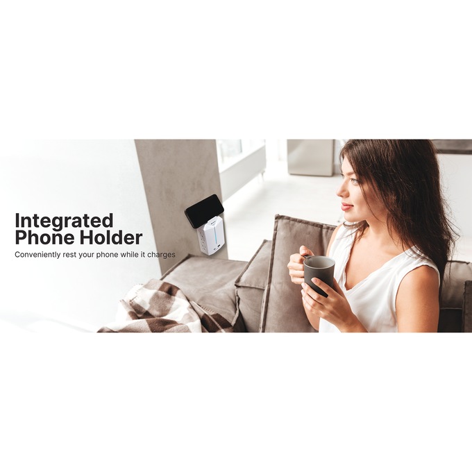 Emerson Wall Charger with Surge Protection, , large