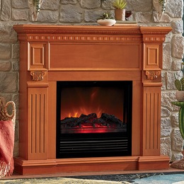 Carved Dynasty Fireplace, , large