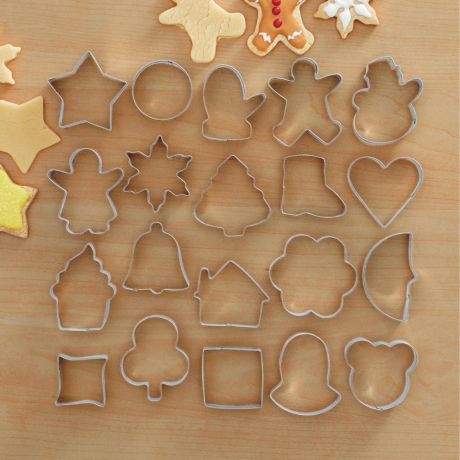 20Piece Assorted Cookie Cutter Set Ginny's