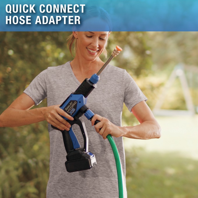 Turbo Jet Hydro X5 Cordless Pressure Washer, Blue, large