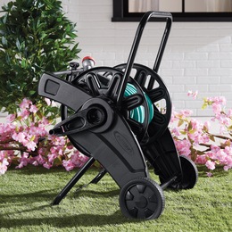 225&#39; Hybrid Garden Hose Reel, , large