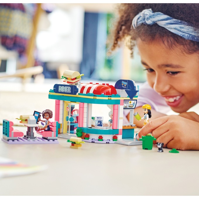 LEGO Friends Heartlake Downtown Diner, , large