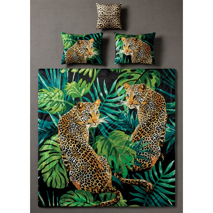 Velvet Jungle Comforter Set, , large