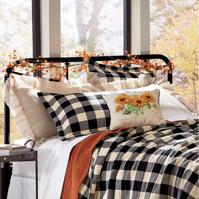 Buffalo Check Sham, , large