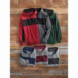 3-Pack Striped Hoodies, , large