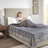 Beautyrest Plush Heated Blanket, Gray, large