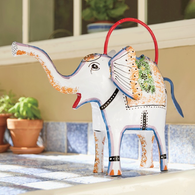 Elephant Watering Can, Multi, large