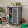 Shutter Door Potting Table & Shed, , large