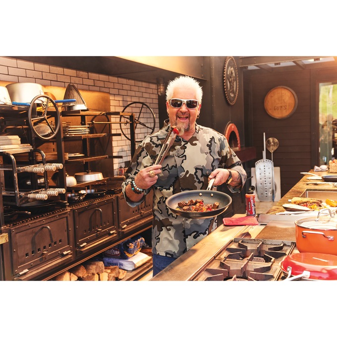 Guy Fieri Flavortown Laser Titanium 8.5" Fry Pan, , large