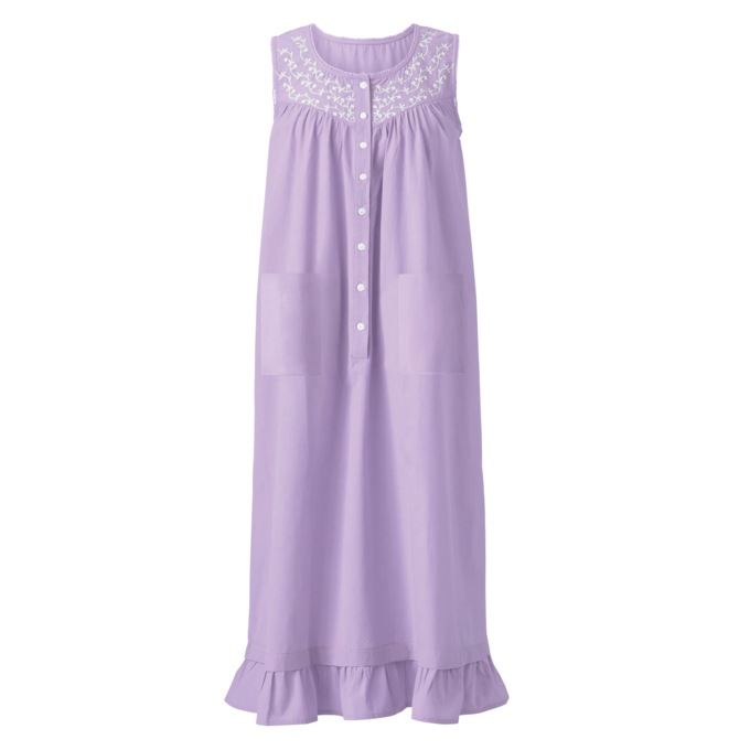 Sleeveless Nightgown, , large
