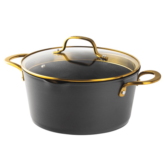 Granitestone 14-Piece Armor Max Hard-Anodized Cookware Set, , large