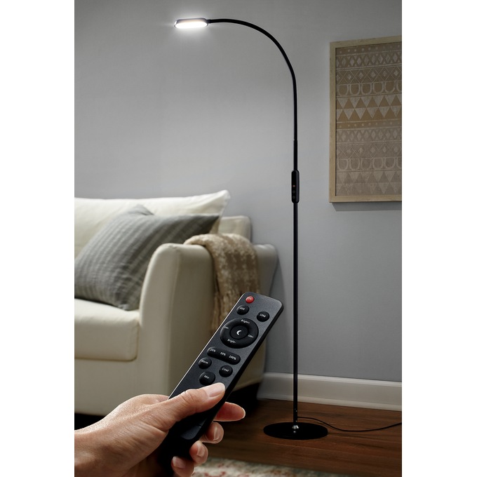 Adjustable LED Floor Lamp with Remote, , large