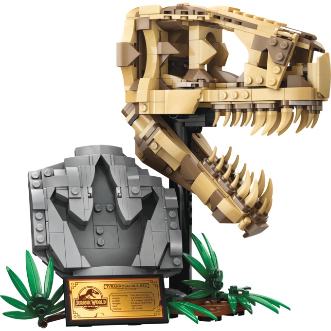 LEGO Jurassic World Dinosaur Fossils: T-Rex Skull, , large