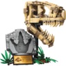 LEGO Jurassic World Dinosaur Fossils: T-Rex Skull, , large
