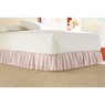 Raw-Edge Ruffled Bedskirt, , large