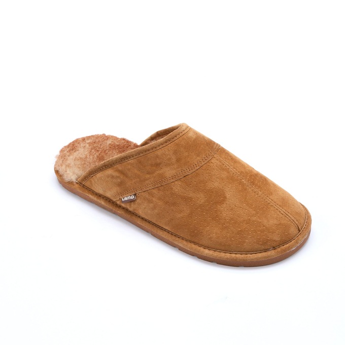 Men's Suede Slippers, , large
