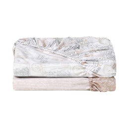 Parisian Stamp Turnstyle 6-Piece Sheet Set, , large