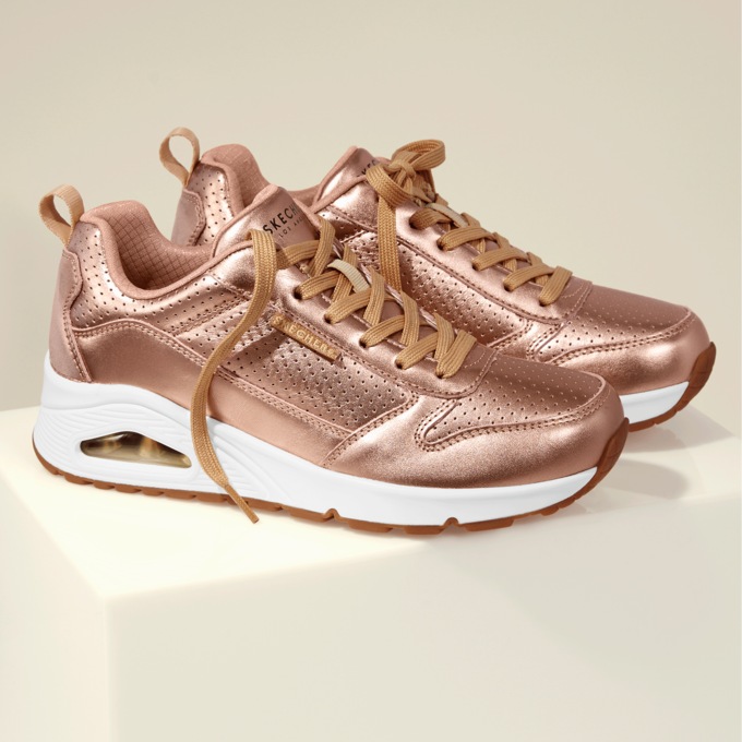 Cream skechers womens cheap