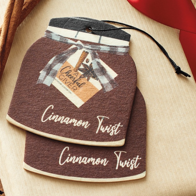 Set of 2 Cheerful Car Air Fresheners, , large