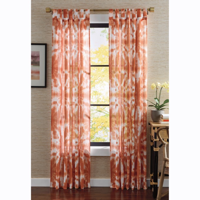 Tie-Dye Tab Top Panel, , large