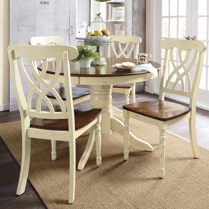 Round Dining Table Set Of 2 Chairs