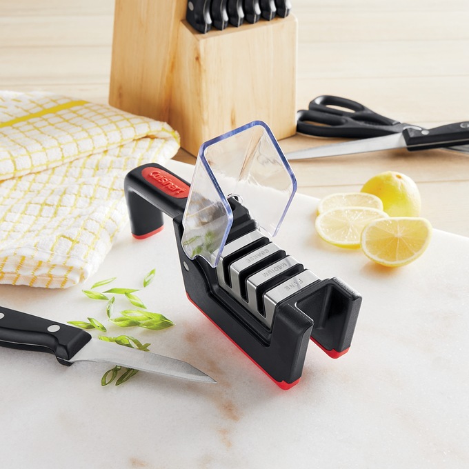 Cuisinart 3-Slot Foldable Knife Sharpener, , large