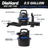 DieHard 2.5-Gallon Wall-Mount Wet/Dry Vac, , large