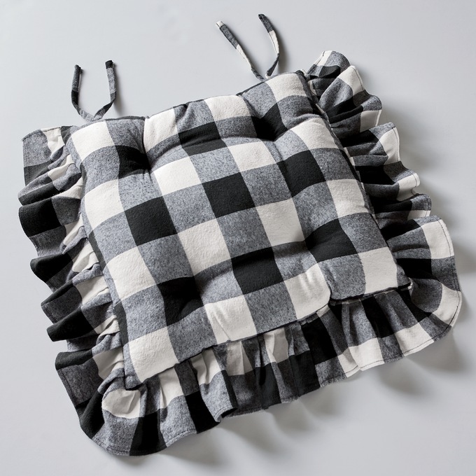 Buffalo Check Chair Cushion, , large