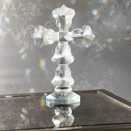 Standing Crystal Cross, , large