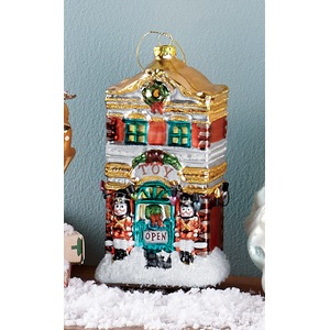 Toy Shop Glass Ornament, , large