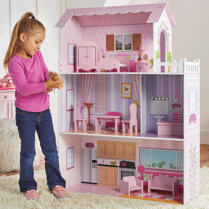 Teamson fancy mansion dollhouse discount