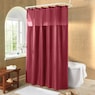 Serene Snap Shower Curtain, , large